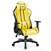Fotele gamingowe - Diablo X-One 2.0 Normal Size żółto-czarny - miniaturka - grafika 1