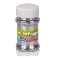 Przybory szkolne - Astra Brokat sypki srebny 43g - miniaturka - grafika 1