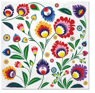 PAW DECOR COLLECTION Serwetki POLISH FOLK PAW PAW DECOR COLLECTION - Folia, papier śniadaniowy, serwetki - miniaturka - grafika 1