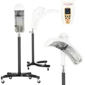 Sauny do włosów - Infrazon fryzjerski klimazon Jowisz do przyspieszania wzmacniania zabiegów pielęgnacyjnych włosów oraz do odbudowy koloryzacji ondulacji do salonu - miniaturka - grafika 1