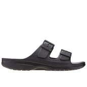 Klapki i japonki męskie - Klapki męskie Crocs Saturday Sandal 212245-001 - czarne - miniaturka - grafika 1
