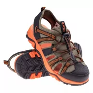 Buty dla dziewczynek - Sandały Hi-Tec Sanev Jr 92800490115 - miniaturka - grafika 1