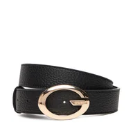 Paski - Pasek Damski Guess BW9306 P5430 Czarny - miniaturka - grafika 1