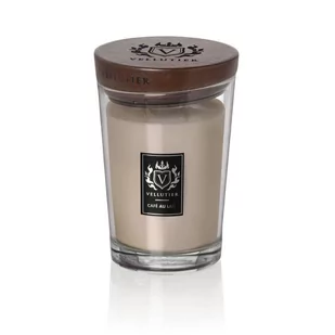 Vellutier Świeca zapachowa Vellutier Duża - Café Au Lait V61038 - Świece - miniaturka - grafika 1