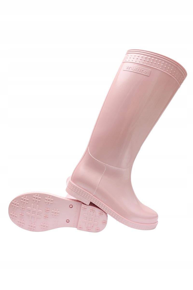 MUDME - Kalosze Damskie Pink Pearl - Elegancja - Roz.36