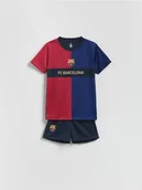 Koszulki dla chłopców - Reserved - Komplet FC Barcelona - granatowy - miniaturka - grafika 1