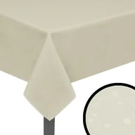 Obrusy i serwetki - vidaXL Obrusy 5 szt. krem 170x130 cm - miniaturka - grafika 1