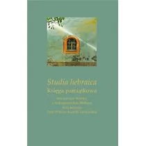 Studia hebraica. Księga pamiątkowa - Pamiętniki, dzienniki, listy - miniaturka - grafika 1