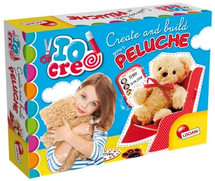 Lisciani, zestaw kreatywny Io Creo Stwórz swojego pluszaka - Zabawki kreatywne - miniaturka - grafika 1
