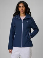 Kurtki damskie - 4F Kurtka przejściowa membrana 5000 damska - granatowa XS - miniaturka - grafika 1
