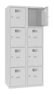 Szafki BHP - Szkolna szafka na książki, skrytki zamykane na klucz SMS 424 - miniaturka - grafika 1