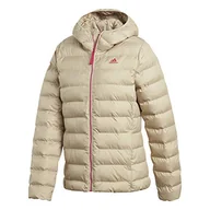 Kurtki damskie - adidas Damska kurtka Syn Fill HD, Savann/Bopink, L - miniaturka - grafika 1