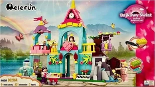 Elefun Bajkowy Świat Zamek Księżniczki C0216A - Klocki - miniaturka - grafika 1