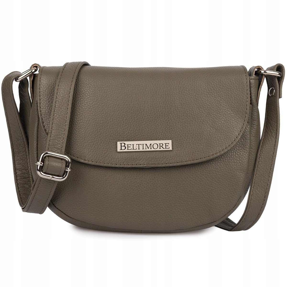 Torebka damska skórzana listonoszka mała premium slim klasyczna Beltimore