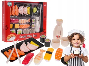 zestaw SUSHI zabawka dla małych smakoszy SUSHI MASTER rolki pałeczki - Zabawy w naśladowanie dorosłych zestaw SUSHI zabawka dla małych smakoszy SUSHI MASTER rolki pałeczki - Zabawy w naśladowanie dorosłych - miniaturka - grafika 1