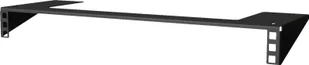 Caymon CAYMON ID110/B Uchwyt instalacyjny podblatowy 19” 1U, czarny - Akcesoria do szaf serwerowych - miniaturka - grafika 1