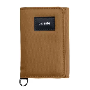 Portfel z ochroną przed kradzieżą Pacsafe RFIDsafe Trifold Wallet Tan - Portfele - miniaturka - grafika 1
