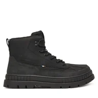 Botki męskie - Trapery Bugatti 321-AGA34-5000 Czarny - miniaturka - grafika 1