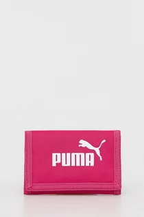 Portfele - Puma portfel damski kolor różowy - grafika 1