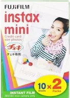 Papier do drukarek - Fujifilm Wkład natychmiastowy 5.4x8.6 cm Wkład Instax Mini Glossy10x2 - miniaturka - grafika 1