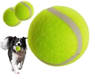 Zabawki dla psów - Piłka tenisowa dla psa zabawka piszcząca aport 6 cm - miniaturka - grafika 1