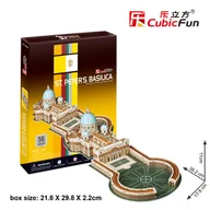 Puzzle - Cubicfun Puzzle 3D 13 el Bazylika Św Piotra C718h - miniaturka - grafika 1