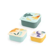 Zestawy naczyń dla dzieci - Zestaw 3 pudełek na lunch - Jurassic - miniaturka - grafika 1