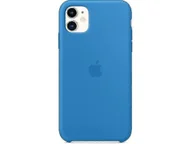 Etui i futerały do telefonów - Silikonowy etui na telefon iPhone 11 Niebieski - miniaturka - grafika 1