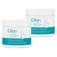 Zestawy kosmetyków damskich - Zestaw Oillan, dermo-krem nawilżający, od 1 dnia życia, 2 x 500 ml - miniaturka - grafika 1
