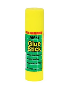 Klej w sztyfcie Amos 15g Glue Stick - Dekoratorstwo - miniaturka - grafika 1