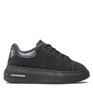 Sneakersy DeeZee TS5126K-10A Szary - Buty dla dziewczynek - miniaturka - grafika 1