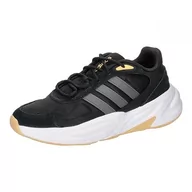 Trampki damskie - adidas Damskie trampki Ozelle Cloudfoam Lifestyle do biegania, Core Black Grey Five Acid Orange, 40 EU - miniaturka - grafika 1