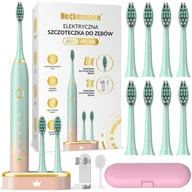 Szczoteczki elektryczne - do zębów + akcesoria Heckermann® A6S+PLUS - Miętowa - miniaturka - grafika 1