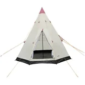 Namioty - NAMIOT TIPI 250X250X240CM BEŻOWY REDCLIFFS - miniaturka - grafika 1