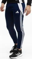 Spodnie sportowe męskie - Adidas Spodnie męskie adidas Tiro 24 Slim Training granatowe IR9344 XL - miniaturka - grafika 1
