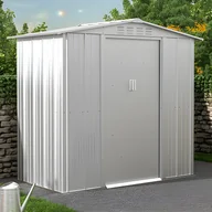 Altany ogrodowe - Wiata ogrodowa ze stali galwanizowanej LINUS w kolorze szarym – 2,36 m² - miniaturka - grafika 1