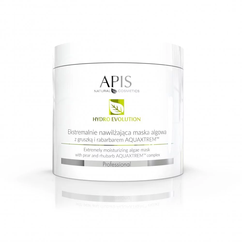 Apis Professional - Hydro Evolution - Moisturizing Algae Mask - Ekstremalnie nawilżająca maska algowa z gruszką i rabarbarem - 200 g