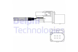 DELPHI SONDA LAMBDA ES11015-12B1 AUDI,SKODA - Sondy lambda - miniaturka - grafika 1