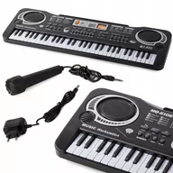 Instrumenty muzyczne dla dzieci - Organy Elektroniczne Keyboard Dla Dzieci Mikrofon - miniaturka - grafika 1