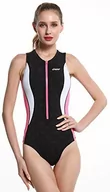 Stroje kąpielowe - Cressi Women's Termico Lady Kostium kąpielowy z neoprenu o grubości 2mm ,Czarny/Różowy ,XL ,XDG000805 - miniaturka - grafika 1