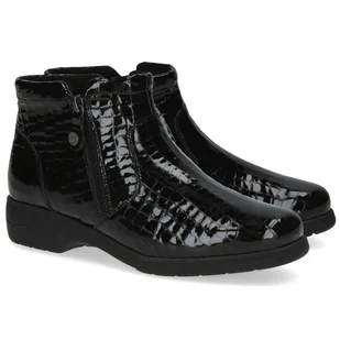 Botki damskie Caprice 9-25460-45 014 BLACK CROCO R.37 - Botki damskie - miniaturka - grafika 1