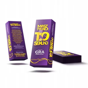 GRA KARCIANA IMPREZOWA MASZ TYLKO 10 SEKUND - Gry karciane - miniaturka - grafika 1