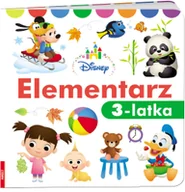 Książki edukacyjne - Disney Maluch Elementarz 3-latka - miniaturka - grafika 1