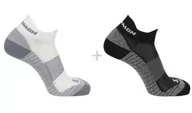 Skarpetki i podkolanówki sportowe - Skarpety Aero Ankle 2 - Pack Black / White - miniaturka - grafika 1