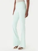 Spodnie damskie - Rinascimento Spodnie materiałowe CFC0127876003 Zielony Slim Fit - miniaturka - grafika 1