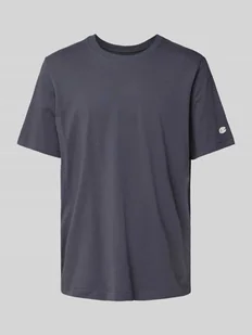 T-shirt z wyhaftowanym logo - Koszulki męskie - miniaturka - grafika 1