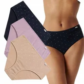 Majtki damskie - FIGI DAMSKIE ATLANTIC CLASSIC 3LP220/BEZ/LAWC/GRA 3PAK *L* - miniaturka - grafika 1