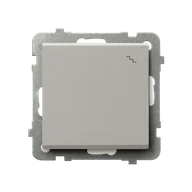 Wyłączniki światła i elektryczne - Wyłącznik schodowy SONATA - kaszmir - miniaturka - grafika 1