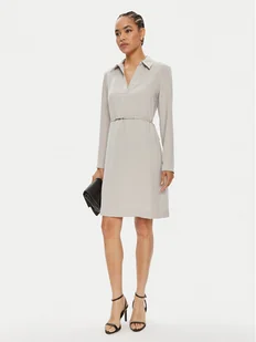 Calvin Klein Sukienka codzienna K20K207152 Beżowy Regular Fit - Sukienki - miniaturka - grafika 1