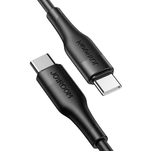 Joyroom kabel przewód USB Typ C - USB Typ C Power Delivery 60W 3A 0,25m czarny (Black) - Kable USB - miniaturka - grafika 5